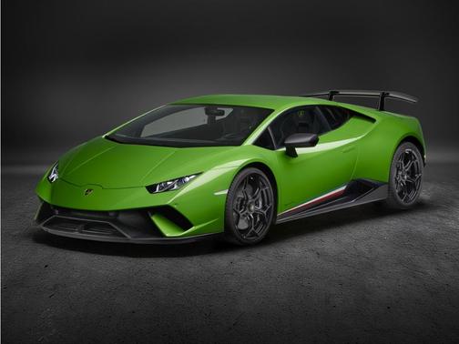 Nero Helene Metallic 2018 Lamborghini Huracan Performante