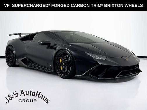 Nero Helene Metallic 2018 Lamborghini Huracan Performante