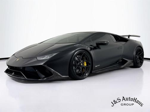 Nero Helene Metallic 2018 Lamborghini Huracan Performante