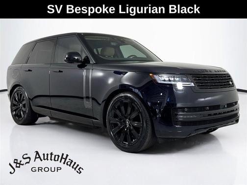 Black 2024 Land Rover Range Rover P550e Autobiography