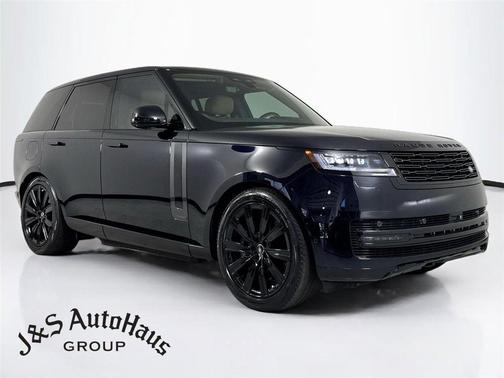 Black 2024 Land Rover Range Rover P550e Autobiography