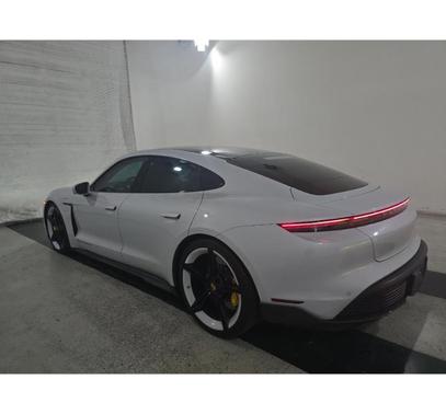 Ice Grey Metallic 2021 Porsche Taycan Turbo S