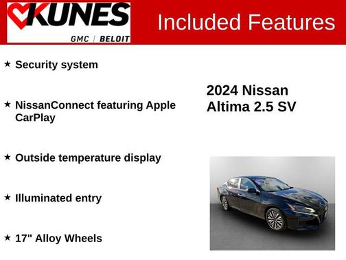 2024 Nissan Altima 2.5 SV