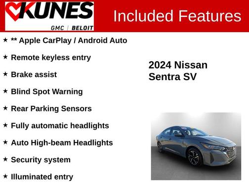 2024 Nissan Sentra SV