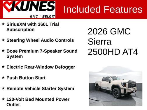 2026 GMC Sierra 2500 AT4