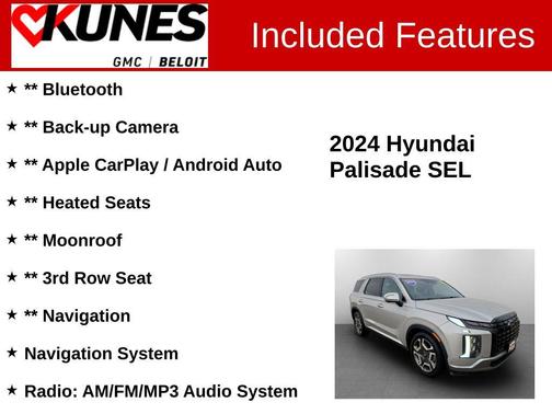 Typhoon Silver 2024 Hyundai PALISADE SEL