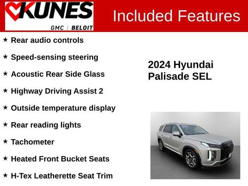 Typhoon Silver 2024 Hyundai PALISADE SEL