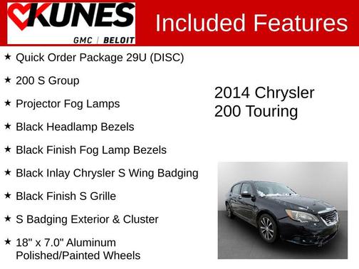 2014 Chrysler 200 Touring