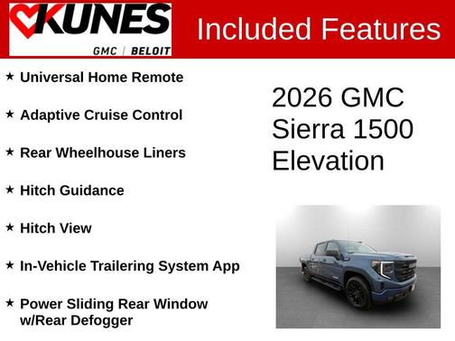 2026 GMC Sierra 1500 Elevation