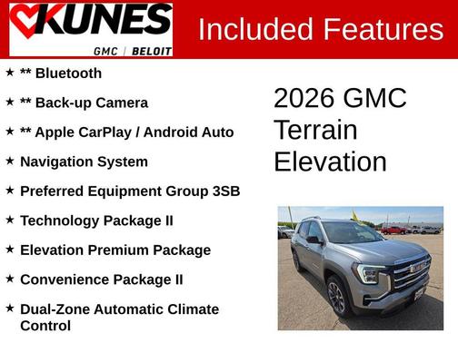 2026 GMC Terrain AWD Elevation