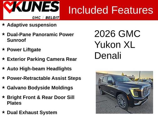 2026 GMC Yukon XL Denali