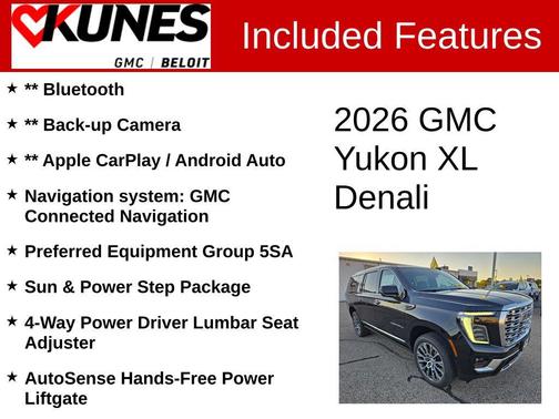 2026 GMC Yukon XL Denali