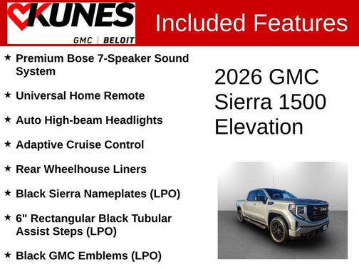 2026 GMC Sierra 1500 Elevation