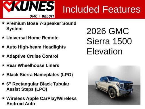 2026 GMC Sierra 1500 Elevation