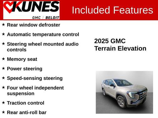 Riverstone Metallic 2025 GMC Terrain AWD Elevation