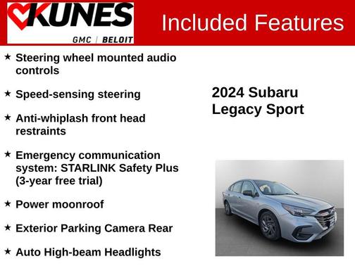2024 Subaru Legacy Sport