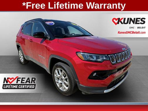 Red Hot Pearlcoat 2025 Jeep Compass Limited