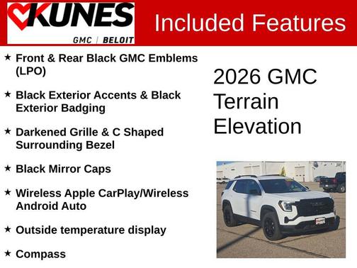 2026 GMC Terrain AWD Elevation