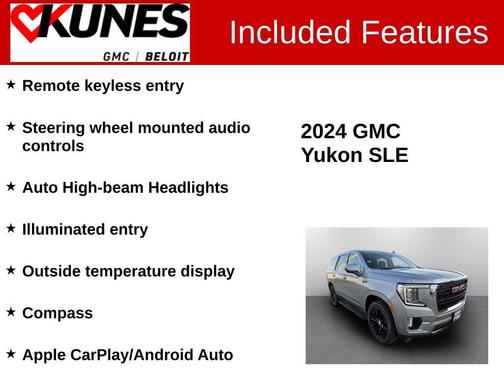 Sterling Metallic 2024 GMC Yukon SLE