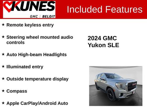 Sterling Metallic 2024 GMC Yukon SLE