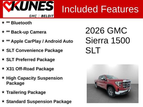 2026 GMC Sierra 1500 SLT