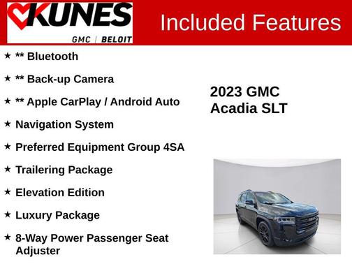 2023 GMC Acadia AWD SLT