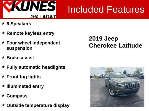 2019 Jeep Cherokee Latitude