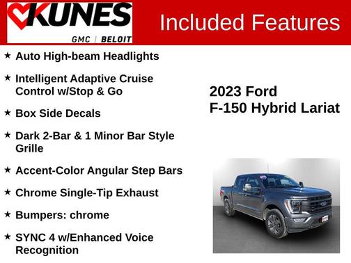 Carbonized Gray Metallic 2023 Ford F-150 Lariat