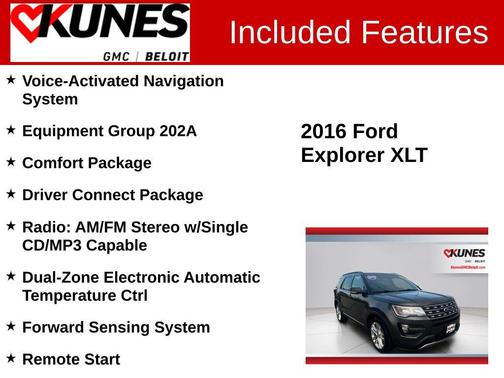 2016 Ford Explorer XLT