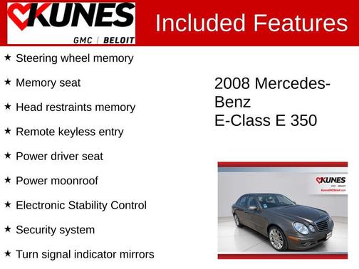 2008 Mercedes-Benz E-Class 4MATIC