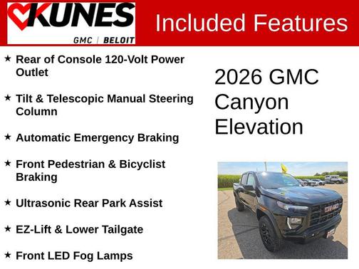 2026 GMC Canyon Elevation