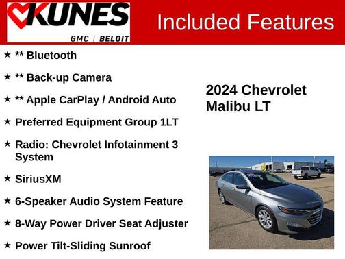 2024 Chevrolet Malibu FWD 1LT