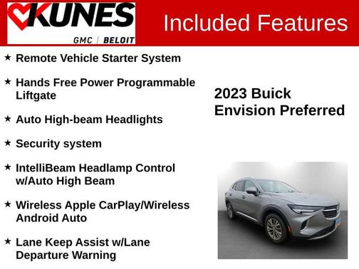 2023 Buick Envision Preferred FWD