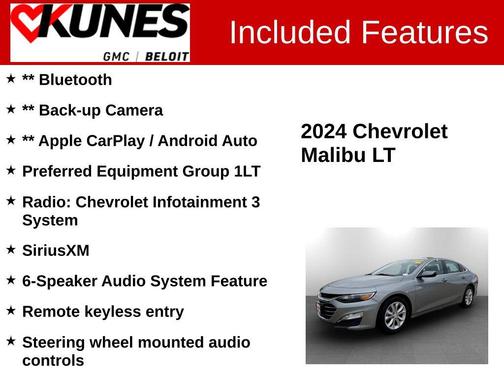 2024 Chevrolet Malibu FWD 1LT