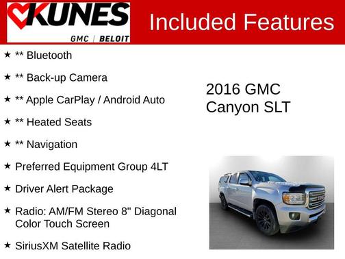 2016 GMC Canyon SLT
