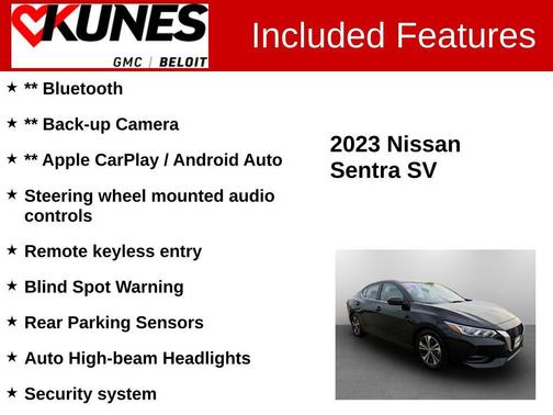 2023 Nissan Sentra SV