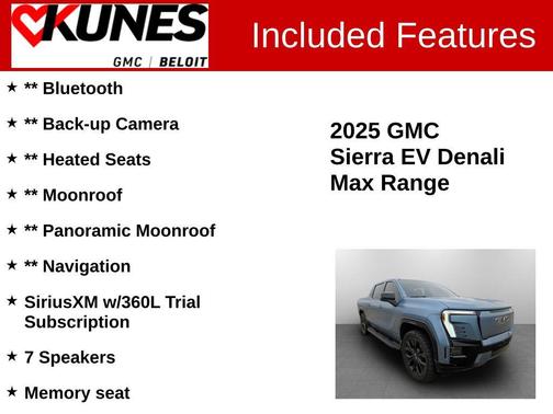 2025 GMC Sierra EV Max Range Denali
