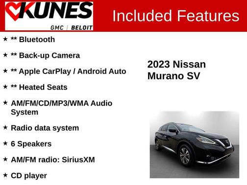 2023 Nissan Murano SV Intelligent AWD