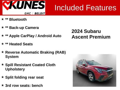 2024 Subaru Ascent Premium 7-Passenger