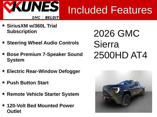 2026 GMC Sierra 2500 AT4