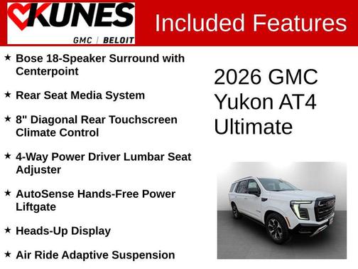 2026 GMC Yukon 4WD AT4 Ultimate