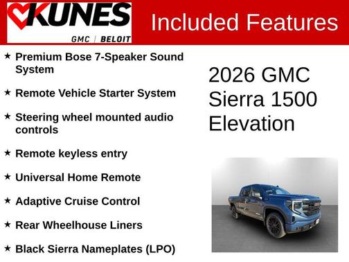2026 GMC Sierra 1500 Elevation