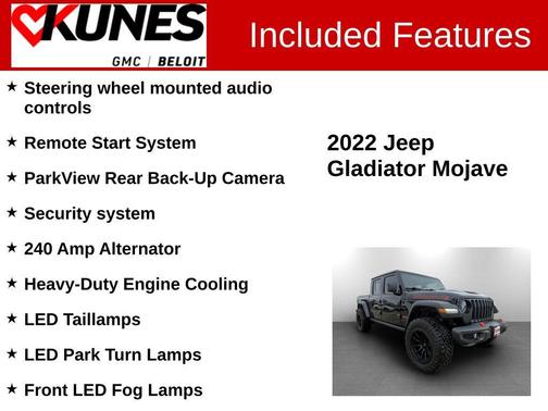 2022 Jeep Gladiator Mojave 4x4