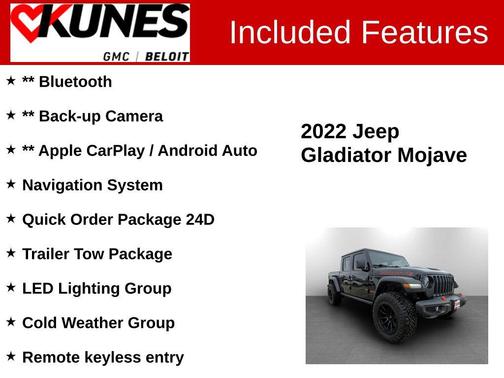 2022 Jeep Gladiator Mojave 4x4