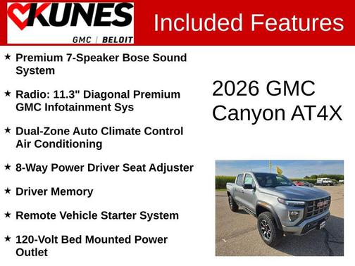 2026 GMC Canyon AT4X