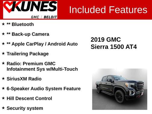 2019 GMC Sierra 1500 AT4