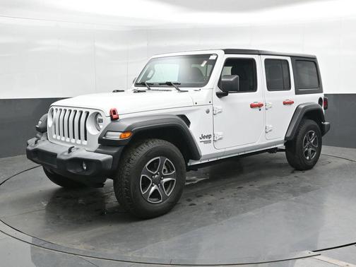 Bright White Clearcoat 2018 Jeep Wrangler Unlimited Sport
