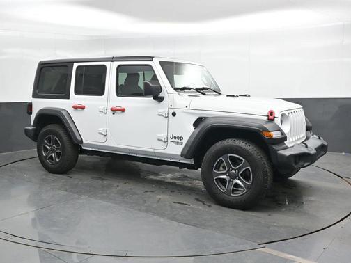 Bright White Clearcoat 2018 Jeep Wrangler Unlimited Sport