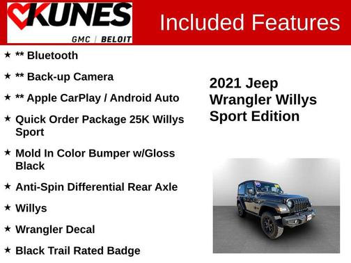 2021 Jeep Wrangler Sport S