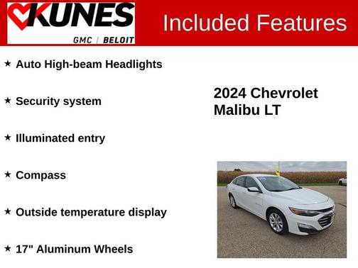 2024 Chevrolet Malibu FWD 1LT